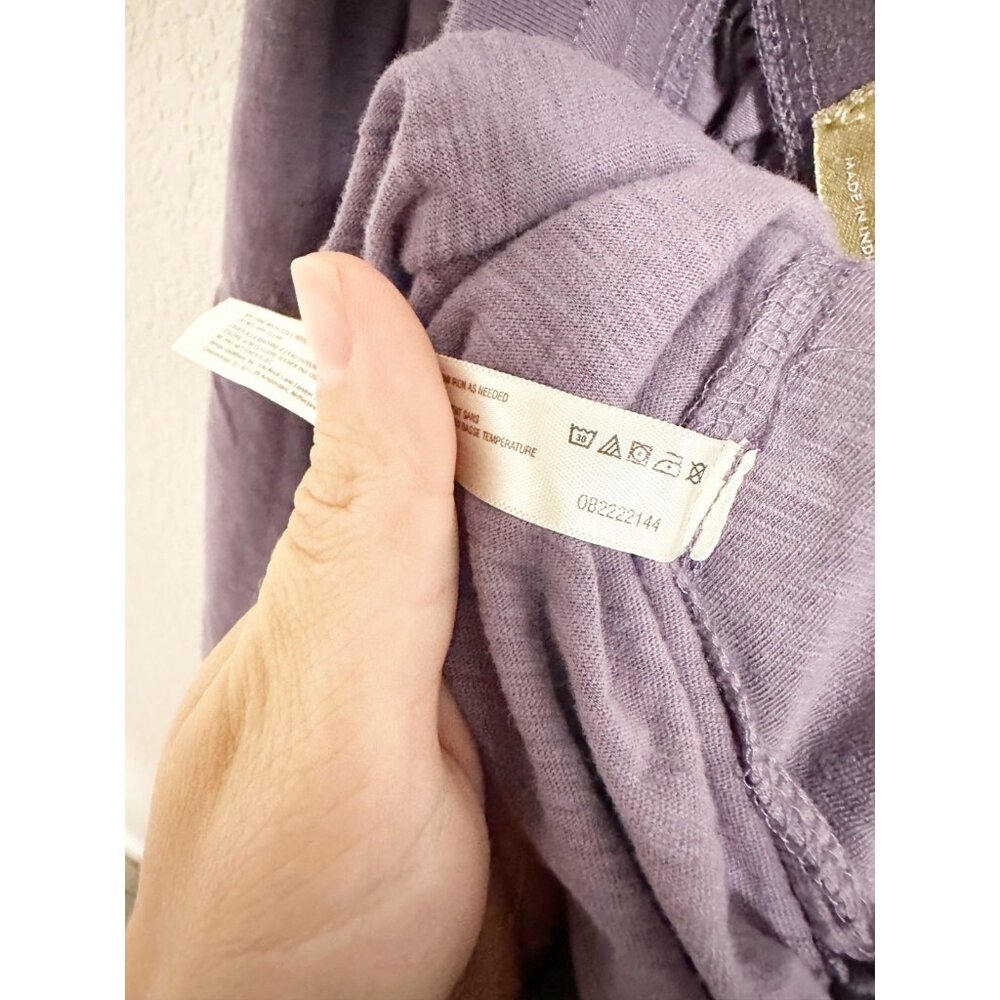 Free People Free-est Quentin Pants Mid Rise Wide Leg Billowy Cotton Size XS - Picture 6 of 8